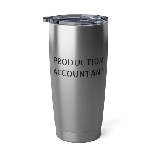 Production Accountant Travel Tumbler, 20oz