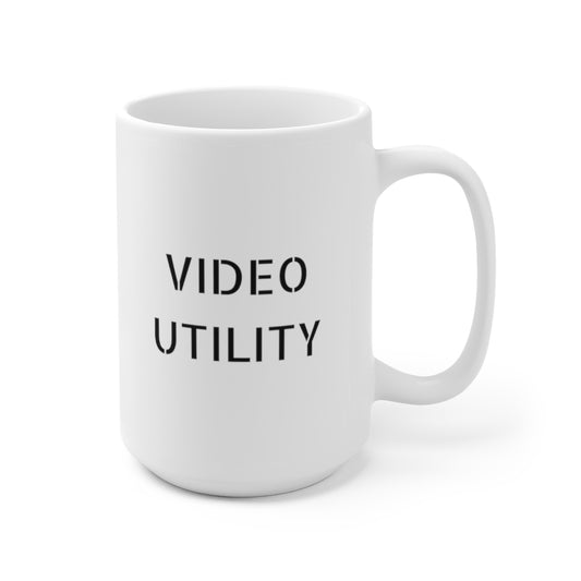 Video Utility Ceramic Mug 15oz