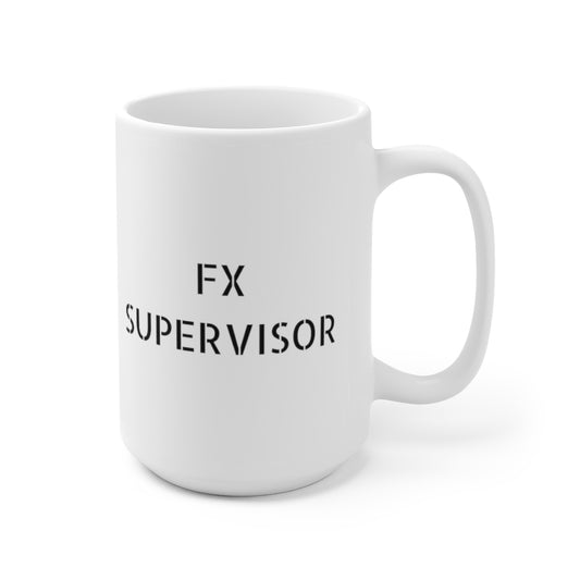 FX Supervisor Ceramic Mug 15oz